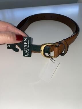 Lauren Ralph Lauren Kenton Skinny Womens Belt